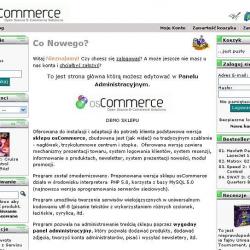 Sklep osCommerce